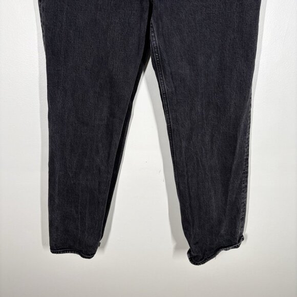 Abercrombie & Fitch Women 27/4S Black Curve Love Low Rise The 90s Baggy Jeans - Picture 3 of 11